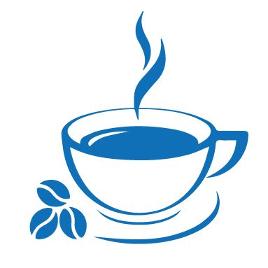 Öppet Hus Blå Mugg